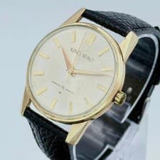 King Seiko 14K Gold Filled First Model Manual 35mm 3 Hand Watch Vintage Rare