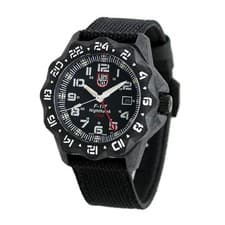 LUMINOX F-117 NIGHTHAWK 6440 Series 44mm Quartz GMT Mens Watch wrist 21cm