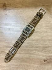 Fendi Square Brown Watch , Working, Authentic