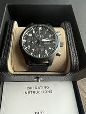 IWC Pilot's Watch Men's Black Watch - IW389101