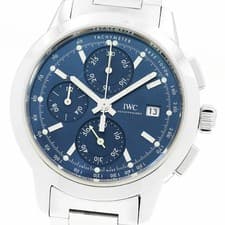 IWC Schaffhausen Ingenieur IW380802 Automatic 42mm Box Papers Blue Chronograph