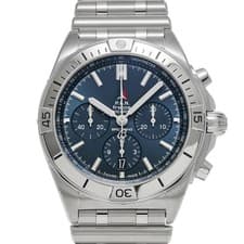 BREITLING Chronomat B01 42 Frecce Tricolori Limited Edition blue WATCH 719152