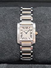 Cartier Tank Française 20mm Ref. W51007Q4 18kt Yellow Gold & Steel, Box & Papers