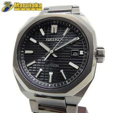 SEIKO ASTRON Wristwatch Astron 7B72 0AF0 Radio Wave Solar Quartz Black 25k344 2