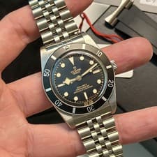 TUDOR Black Bay 54 Dive Watch M79000N-0002 Jubilee, Warranty, Full Kit