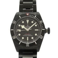 AUTHENTIC Tudor 79230DK Heritage Black Bay Dark Black SS Automatic Wristwatch