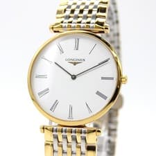 [NEAR MINT] LONGINES L4.709.2 Grand Classic Combi Qz Men's Watch From JAPAN Z267