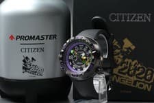 Limited [Unused] CITIZEN Promaster J250-S123780 Evangelion Model From JAPAN