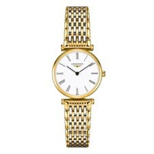 Longines La Grande Classique L4.209.2.11.7 Women’s Watch White Dial Gold Steel