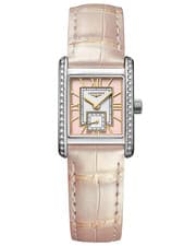 Longines Mini DolceVita Quartz 21.5mm Pink Leather Women's Watch L5.200.0.99.2