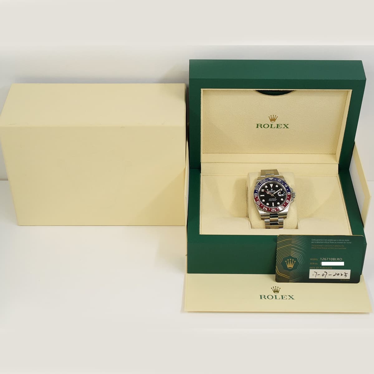 Rolex GMT Master II Pepsi 126710BLRO 2025 Men’s Watch!