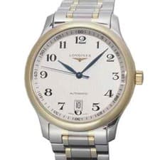 LONGINE MASTER COLLECTION L2.628.5 SS YELLOW GOLD AUTOMATIC SILVER MEN'S WATCH