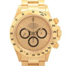 Rolex Cosmograph Daytona 16528 YG YG AT Champagne-Face