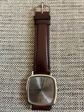 Omega De Ville Manual Hand-Winding Watch Vintage Gray Dial