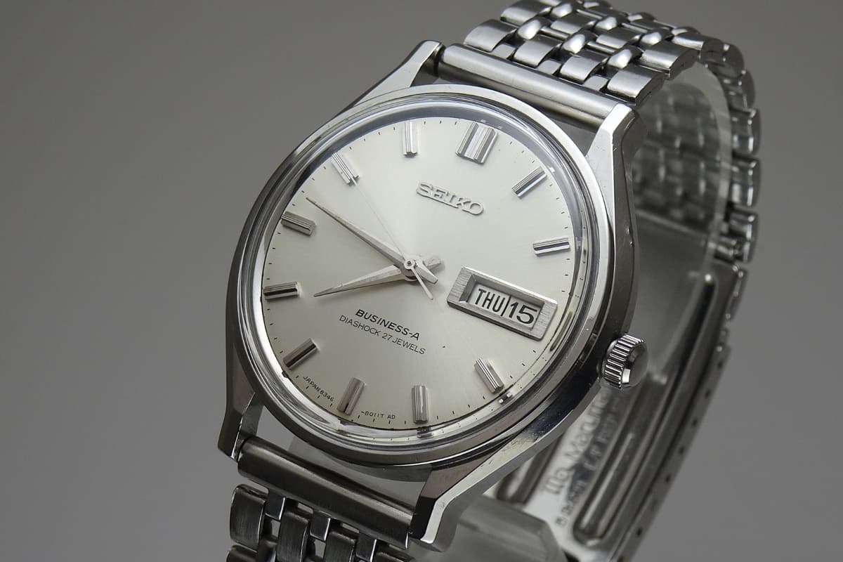 Vintage 1967 JAPAN SEIKO BUSINESS-A 8346-8000 27Jewels Automatic.