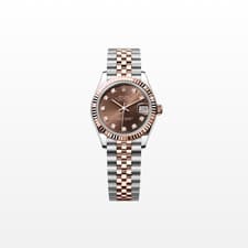 Unworn Rolex Datejust 31mm 18k RG/SS Chocolate Diamond Jubilee 278271 dated 2026