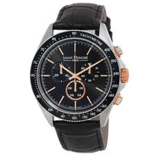Saint Honore Paris Le Bourget Chronograph Quartz Black Dial Men's Watch LB896001