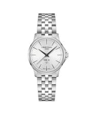 CERTINA Women Analog Quartz Casual Watch Classic Dress Silver Dial Waterproof Ro