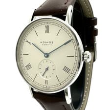 NOMOS Glashütte Ludwig 35mm Manual - Ref. LD1A2W2 - Exhibition Back - Box & Pape