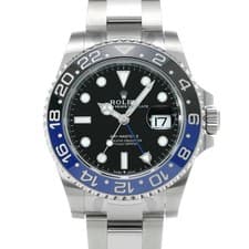 ROLEX Gmt Master Ii 126710BLNR Black Men's Used Watch #31631