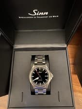 Sinn 556.I.RS Automatic Pilot Watch Men - Black, 20 ATM Waterproof