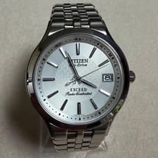 Citizen Exceed H111 T013627 Eco Drive Radio Controlled Watch wrist 18cm