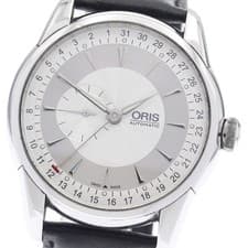 ORIS Artelier 7597 Pointer Date Small Second Silver Dial Automatic Men's_949759