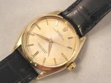 1960 14kt Gold Rolex 1003 Oyster Perp. Caliber 1560 Butterfly Rotor Orig. Dial