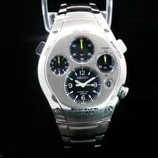 Seiko Sportura SLQ011 - Kinetic Chronograph – 9T82 - Jay Leno Titanium **SUPER R