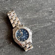 Breitling Colt Ocean Ladies Watch Blue Stainless Steel Used