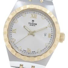 Tudor TUDOR 28303 Royal Date 8P Diamond Automatic Women s Good Condition 921818