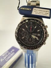 SEIKO SEIKO SND253P1 Flight Master Pilot Chronograph Quartz Watch Out of