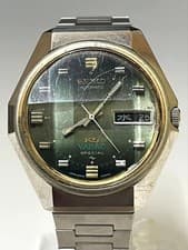 King Seiko Banac KS Cut Glass Watch Used From Japan