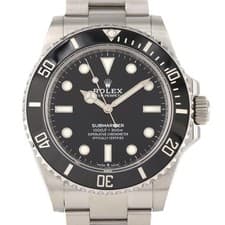 Authentic Rolex Submariner 124060 Stainless Steel Mechanical Automatic Rando...