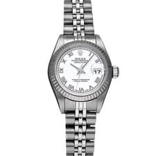 ROLEX Datejust 79174 white WATCH 723706