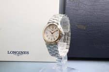 [N MINT /w Box paper] LONGINES Conquest L1.639.5 White Dial Date Qz Men's Watch