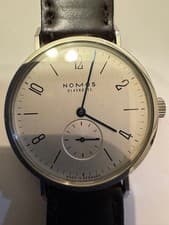 NOMOS Tangente Manual Wind Watch Junk Germany Bauhaus 35mm