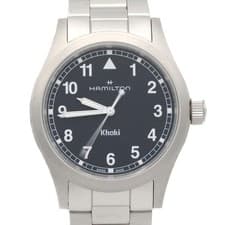 Authentic Hamilton Khaki Field H69401140 Stainless Steel Quartz #230-000-482...