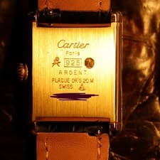 Cartier Tank Must Onyx Black Dial LM Watch Official