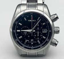 Grand Seiko Spring Drive Chronograph SBGC003 GMT Men's Watch Used