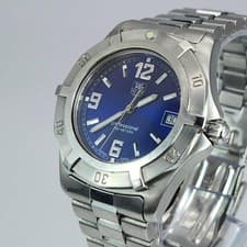 Excellent TAG Heuer Exclusive Blue Dial WN1112 Mens Watch