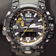 Casio G-Shock GWG-1000-1A3JF MUDMASTER Mad Master Solar Radio Tested