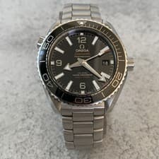 Omega Seamaster Planet Ocean Automatic 39.5mm Watch - Full Set - EBAY LIVE