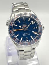 Omega Seamaster GMT Planet Ocean 600M 43.5mm Co-axial 232.30.44.22.03.001 Papers