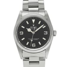 ROLEX Explorer 14270 Black Case Size 36 x 36 mm Men's Used Watch #422321
