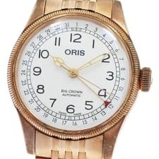 ORIS Big crown 01 754 7741 3161 Pointer date white Dial Automatic Men's_949011
