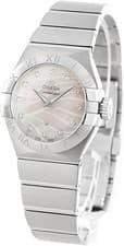 OMEGA Constellation Quartz 27MM 123.10.27.60.55.003 woman