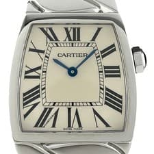 Cartier La Dona LM W660022I Women's Watch, Stainless Steel, Quartz, Ivory