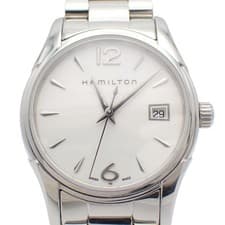 Hamilton Jazzmaster Lady Women's Watch White Dial Genuine SS Belt H323511