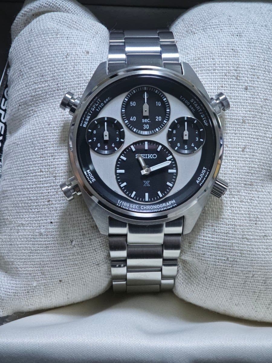 SEIKO PROSPEX Speedtimer SBER001 solar chronograph model From Japan New